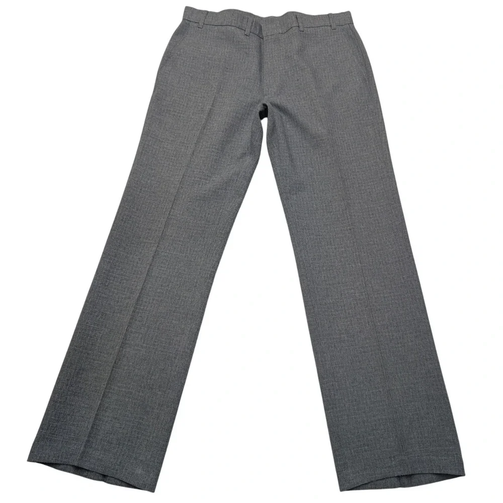 Vintage Levis Action Slacks Mens 35x32.5 Gray Dress Pants Trousers Straight Leg